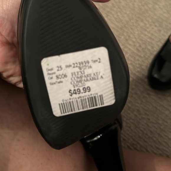 Flexi real leather patent leather made in Mexico size 5 ladies pump NWT not worn - Picture 5 of 5